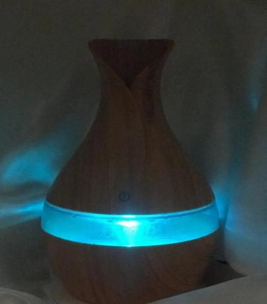 DIFFUSEUR LAMPE ARÔMES HUMIDIFICATEUR AROMATHÉRAPIE PARFUM AIR CHROMOTHÉRAPIE LED